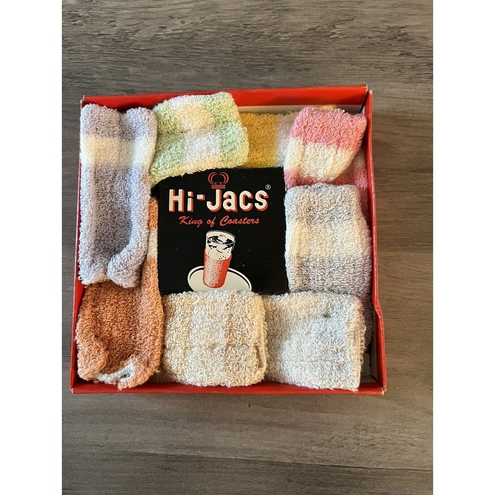 Hi-Jacs King of Coasters Style No. 8 In Box Complete Set Good Condition!